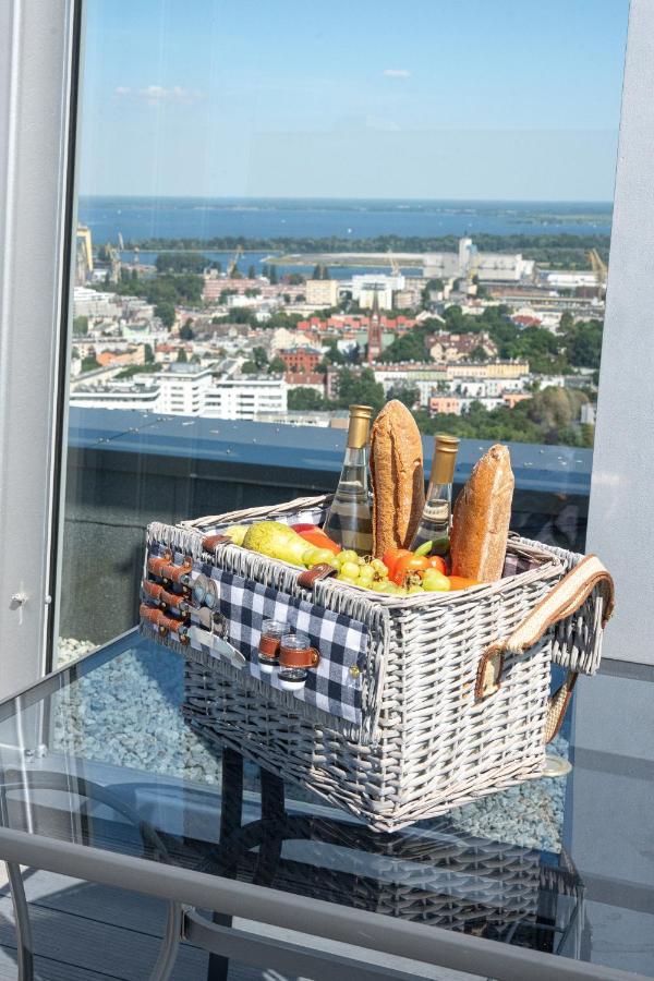 Hanza Tower Luxury ชเตชชิน ภายนอก รูปภาพ